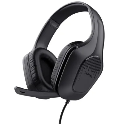 Auriculares Gaming con Micrófono Trust Gaming GXT 417 Zirox/ Jack 3.5/ Negros