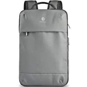 Mochila Expansible NGS Monray Sacks Horizon para Portátiles hasta 14'/ Impermeable/ Gris