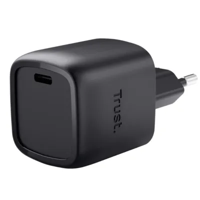 Cargador de Pared GaN Trust Maxo 30W/ 1xUSB Tipo-C/ 30W