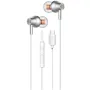 Auriculares Intrauditivos Qubo AU-300C/ con Micrófono/ USB Tipo-C/ Blancos