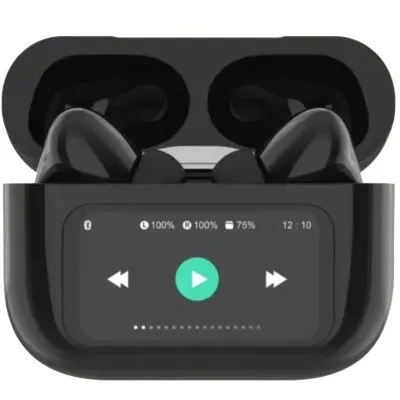 Auriculares Bluetooth Qubo TWS-400BK con estuche de carga/ Autonomía 4h/ Negros