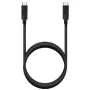 Cable USB 3.2 Tipo-C Aisens A107-0875/ USB Tipo-C Macho - USB Tipo-C Macho/ Hasta 100W/ 20Gbps/ 3m/ Gris