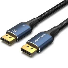 Cable DisplayPort 1.4 8K Vention HCELF/ DisplayPort Macho - DisplayPort 8K Macho/ 1m/ Azul