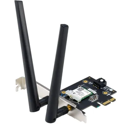 Tarjeta de Red Inalámbrica-PCI Express Asus PCE-BE6500/ 6500Mbps/ 2.4/5/6GHz
