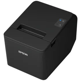 Impresora de Tickets Epson TM-T20IVEN/ Térmica/ Ancho papel 80mm/ USB-RS232-Ethernet/ Negra