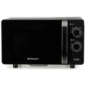 Microondas Orbegozo MIG 2071 CE/ 700W/ Capacidad 20L/ Función Grill/ Negro