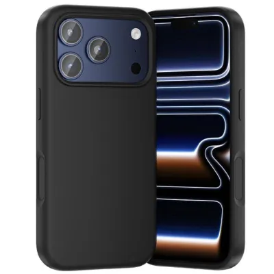 Funda Silicona con Magsafe Vention KVCBCB-30/ Compatible con iPhone 17 Pro/ Negra