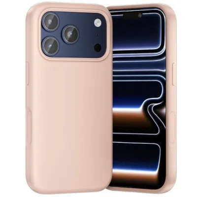 Funda Silicona con Magsafe Vention KVCPCD-40/ Compatible con iPhone 17 Pro Max/ Rosa