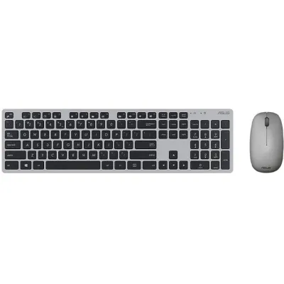 Teclado y Ratón Inalámbricos Asus W5000 Wireless/ Gris