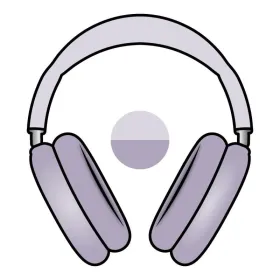 Auriculares Bluetooth Apple Airpods Max USB-C/ Púrpura
