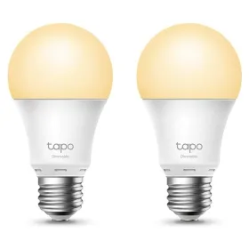 Bombilla Inteligente TP-Link Tapo L510E/ Casquillo E27/ 8.7W/ 806 Lúmenes/ 2700K/ Pack 2