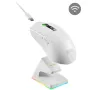 Ratón Gaming Inalámbrico Mars Gaming MMW-Elite/ Batería Recargable/ Hasta 20000 DPI/ Blanco