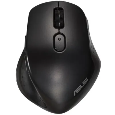 Ratón Inalámbrico Asus MW203 Silencioso/ Hasta 2400 DPI/ Negro