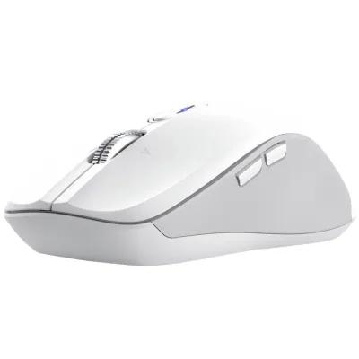 Ratón Ergonómico Inalámbrico Trust Ferro/ Hasta 3200 DPI/ Blanco
