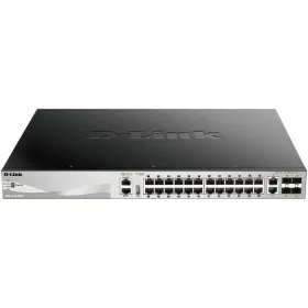 Switch Gestionable D-Link DGS-3130-30PS/E 26 Puertos/ RJ-45 10/100/1000/ SFP