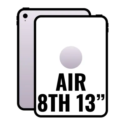 Apple iPad Air 13' 8th Wi-Fi/ M4/ 512GB/ Púrpura
