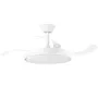 Ventilador de Techo con aspas retráctiles Orbegozo CP 163105/ 30W/ 4 Aspas 105cm/ 6 velocidades