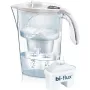 Pack Jarra Filtrante Laica Stream/ 2.3L/ Blanca/ Jarra + 1 Filtro BI-FLUX