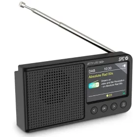 Radio Portátil SPC Jetty Lite Dab+/ con Batería/ Negra