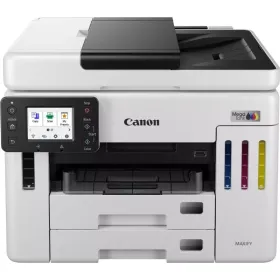 Multifunción Recargable Canon MAXIFY GX7150 MegaTank WiFi/ Dúplex/ Fax/ Blanca