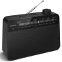 Radio Portátil Philips TAR2509/ a Pilas/ con Cable/ Negro