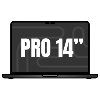 Apple Macbook Pro 14'/ M5 10-Core CPU/ 16GB/ 1TB SSD/ 10-Core GPU/ Negro Espacial