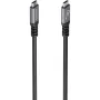 Cable USB 3.2 Tipo-C Aisens A107-0991/ USB Tipo-C Macho - USB Tipo-C Macho/ Hasta 60W/ 5Gbps/ 7m/ Negro