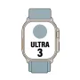 Apple Watch Ultra 3/ GPS/ Cellular/ 49mm/ Caja de Titanio Natural/ Correa Loop Alpine Azul Claro S