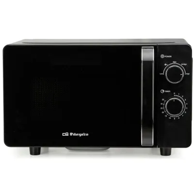 Microondas Orbegozo MI 2061 CE/ 700W/ Capacidad 20L/ Negro