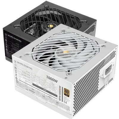 Fuente de Alimentación Mars Gaming MPB1000SI/ 1000W/ Ventilador 12cm/ 80 Plus Gold