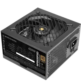 Fuente de Alimentación Mars Gaming MPB650PSID/ 650W/ Ventilador 12cm/ 80 Plus Gold