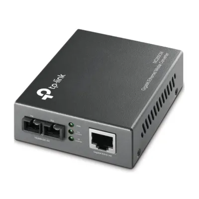 Conversor de Medios Gigabit TP-Link MC200CM V2/ 1 Puerto/ RJ-45 10/100/1000