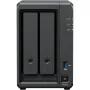 NAS Synology ActiveProtect DP320/ 2 Bahías 3.5'- 2.5'/ 8GB DDR4/ 16TB/ Formato Torre
