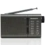 Radio Portátil Daewoo DW1035/ a Pilas/ Gris Oscuro