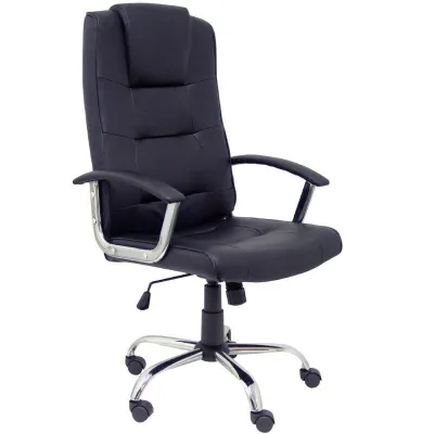Silla de Oficina Piqueras y Crespo Guadalimar Similpiel 280DBSPNE/ Negro