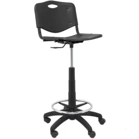 Taburete Piqueras y Crespo Robledo PVC T26GNI840RN/ Negro