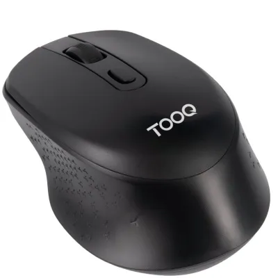 Ratón Inalámbrico TooQ TQMW-1101-B/ Hasta 1600 DPI