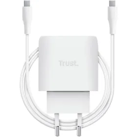Cargador de Pared GaN Trust Maxo 45W/ 1xUSB Tipo-C/ Incluye Cable USB Tipo-C/ 45W