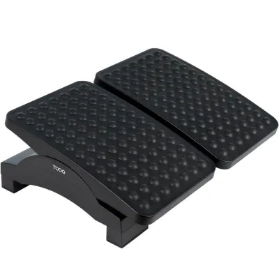 Reposapiés Ajustable/ Inclinable TooQ TQFR0604-B/ 430 x 320 x 105-130 mm