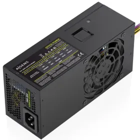 Fuente de Alimentación TFX Aisens ASPC-500TFX-SEOBK/ 500W/ Ventilador 8cm