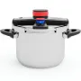 Olla a Presión Orbegozo HP 6200/ 6L/ Acero Inoxidable/ Apta para Inducción