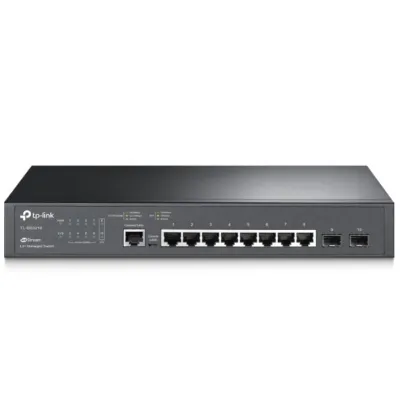 Switch Gestionable TP-Link Omada TL-SG3210 V4 10 Puertos/ RJ-45 10/100/1000/ SFP