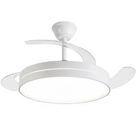 Ventilador de Techo Daewoo con aspas retráctiles DW5008/ 30W/ 3 Aspas/ 6 Velocidades