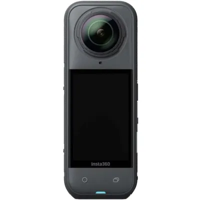 Cámara Digital Deportiva Insta360 X5/ 8K/ Ángulo de visión 360º/ Negra