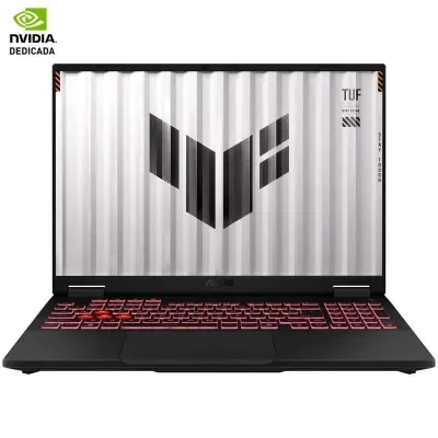 Portátil Gaming Asus TUF Gaming A16 TUF608UP-TU163 Ryzen 7 260/ 16GB/ 1TB SSD/ GeForce RTX 5070/ 16'/ Sin Sistema Operativo