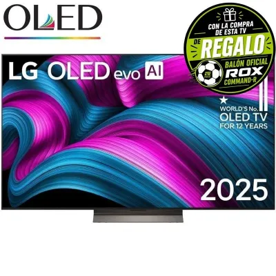 Televisor LG OLED Evo AI C5 OLED55C56LB 55'/ Ultra HD 4K/ Smart TV/ WiFi