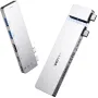 Docking USB Tipo-C Vention THZH0/ 1xHDMI 4K/ 2xUSB/ 2xUSB Tipo-C/ 1xThunderBolt/ 1xUSB Tipo-C PD/ Gris