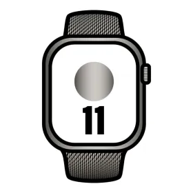 Apple Watch Series 11/ GPS / Cellular/ 46mm/ Titanio Natural/ Correa Milanese Natural S/M