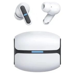 Auriculares Bluetooth Leotec TWS Gaming Nebula Fit con estuche de carga/ Autonomía 7.5h/ Blancos