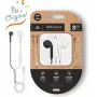 Auriculares Intrauditivos Tech One Tech earTECH B&W Be Original TEC1011/ con Micrófono/ Mini Jack 3.5/ Blanco y Negro
